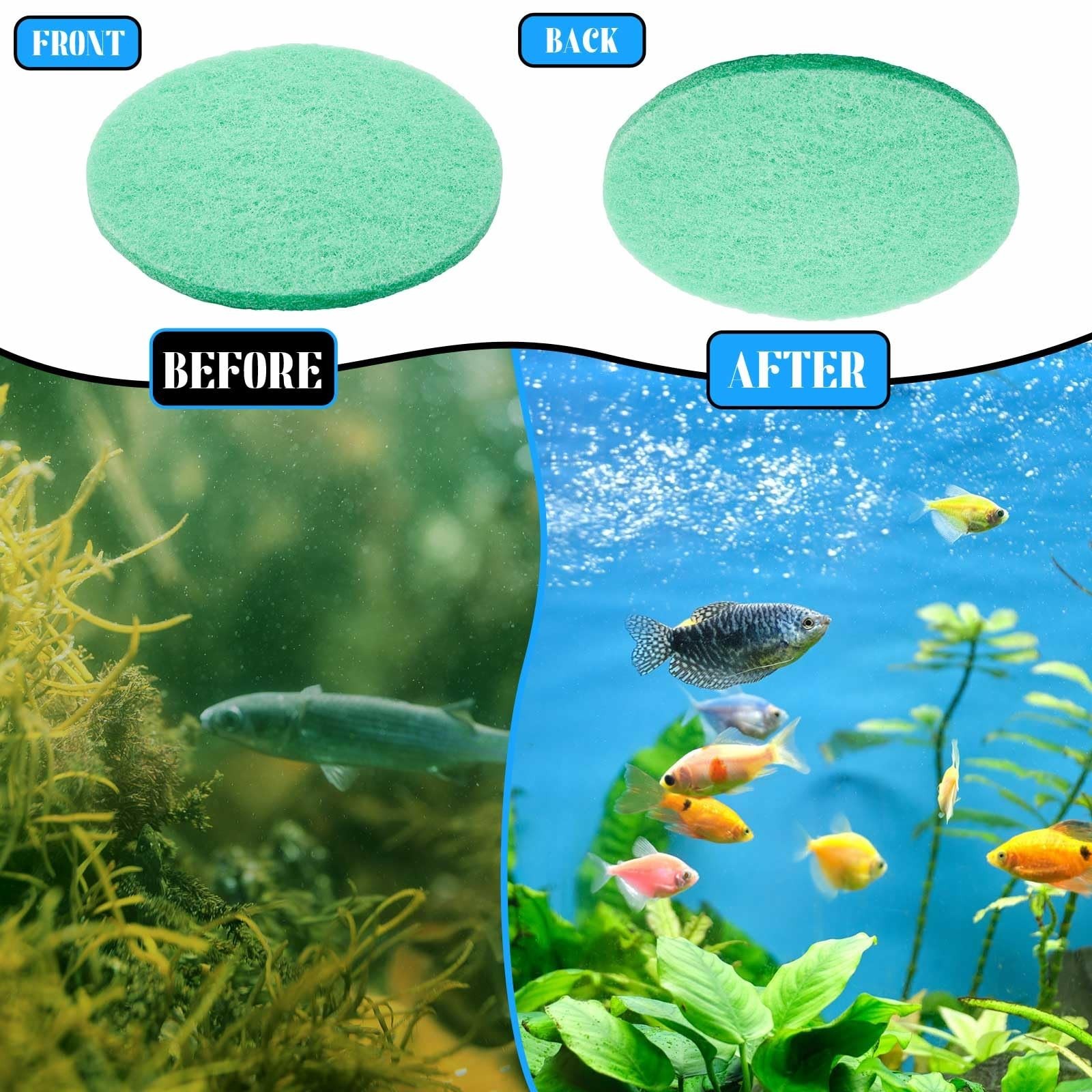 Tranqun 12 Pack Phosphate Remover Pad Compatible with Fx4/ Fx5/ Fx6 Phosphate...