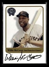 2001 Fleer Greats of the Game Willie McCovey Autograph Auto Giants RP876
