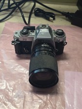 Nikon FG Black Camera w/ 28-80mm Macro Zoom Lens EXC