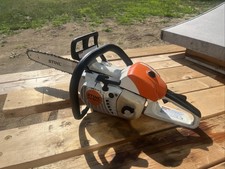 STIHL MS 201 C-EM CHAINSAW 14” Bar $ Chain! Runs Great OEM SAW