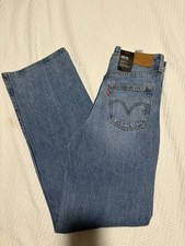 Levi  s Ribcage Wide Leg Jeans Sz 27 High Rise NWT