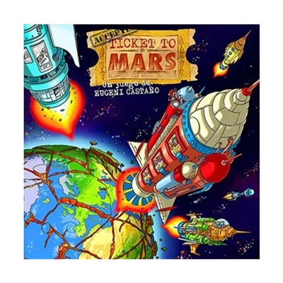 GDM Board Game Ticket to Mars Box SW (New)