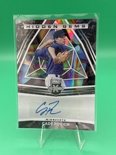 2022 Panini Elite Extra Edition - Hidden Gems Cade Povich #HG-CP Black (AU, RC)