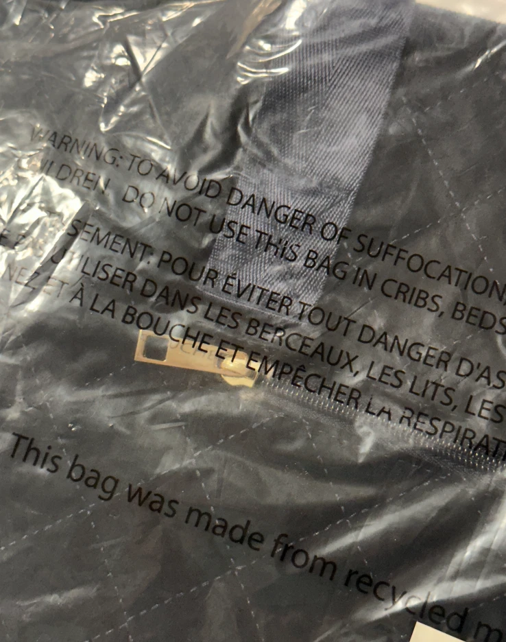 Summer & Rose Navy Weekender Bag Velvet Quilted Duffel Tote SUM-FA-626 NWT - Image 4 of 4