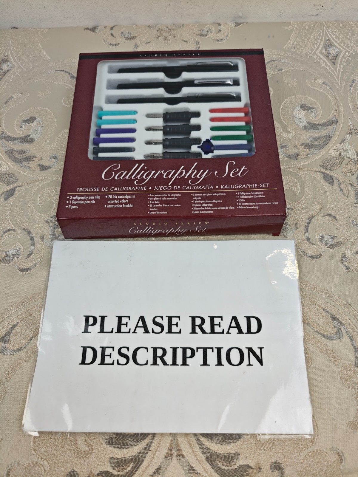 Peter Pauper Press Studio Series Calligraphy Pen Set (PLEASE READ)