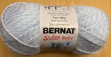Bernat Softee Baby Denim Marle acrylic Yarn 5 oz. 362 yd. skein