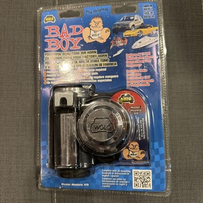 WOLO 419 ~ Bad Boy ~ Dual Tone Air Horn ~ Easy to Install for all 12V Horns
