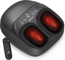 FIER Shiatsu Foot Massar with Heat, FSA Eligible HSA Store, Kneading,