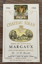 Étiquette Château Siran 1984 - 75 cl