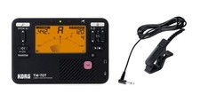 Korg TM-70C Tuner and Metronome w/ Contact Mic, Sound Out Mode, Transpose Mod...
