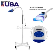 Mobile Dental Teeth Whitening Machine Lamp Tooth Bleaching 10 LED Cold Light