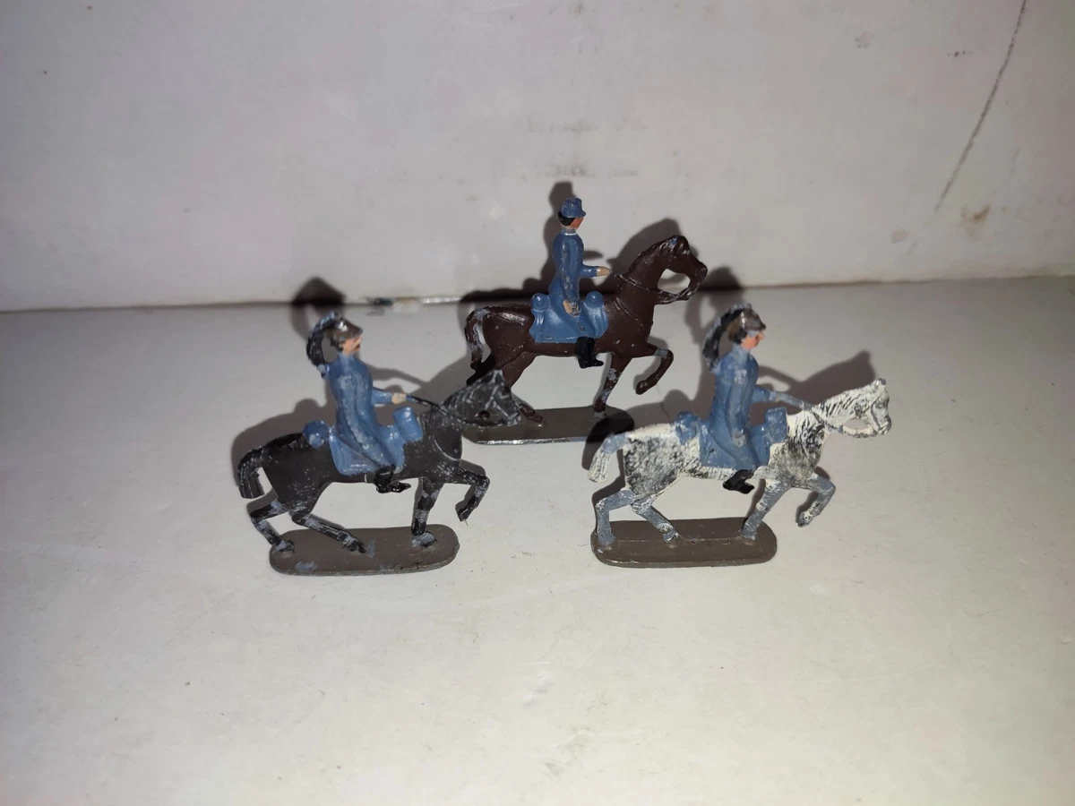 Soldats De Plomb CBG Mignot 54mm - 4 Voltigeurs 17ème Ligne - Empire
