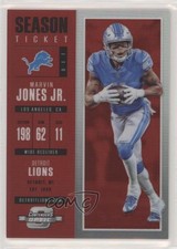 2017 Panini Contenders Optic Season Ticket Red Prizm 46/199 Marvin Jones Jr 8k4