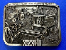 Case IH International Harvester A Fresh Team For Today's Farmer Belt Buckle