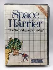 Sega Master System 1986 - Space Harrier w/ Box & Manual (Works)