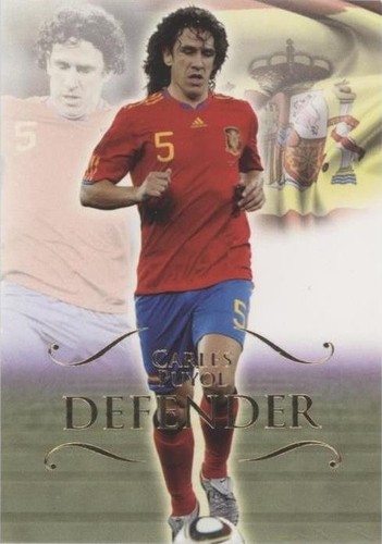 CARLES PUYOL /299 SILVER WAVE REFRACTOR DAKA TOP AUDIENCE 2025-26