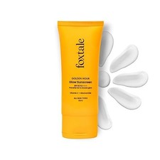 FoxTale Vitamin C  Niacinamide Glow Sunscreen Spf 50 Pa  , Lightweight, Fast