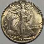1945 walking liberty half dollar 50c - free shipping