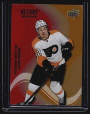 2022-23 Upper Deck Allure #SF-83 Hayden Hodgson Color Flow Red-Orange