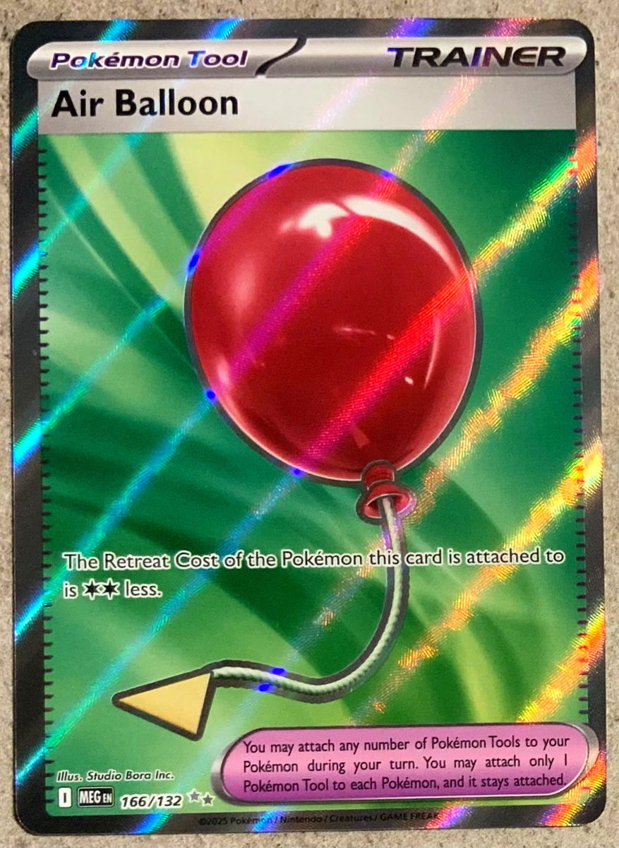 Pokemon TCG - Mega Evolution (English) Air Balloon Trainer 166/132