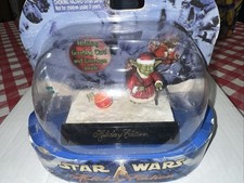 Hasbro 2003 Star Wars Holiday Edition SANTA YODA 2nd Action Figure Christmas C8