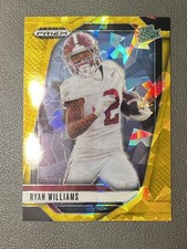 RYAN WILLIAMS 2025 Prizm Draft Picks Gold Cracked Ice Prizm Rated Prospect