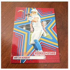 Panini 2025 Rookies & Stars Justin Herbert #1 Los Angeles Chargers Football Card
