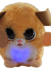 FurReal Fuzzalots 4" Dog Lights Up Makes Sounds Soft Toy Interactive Hasbro 2021