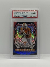 2020 Alvin Kamara Panini Prizm Crusade Red White & Blue #15 PSA 10 LOW POP