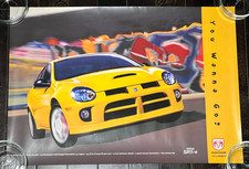 2003 Dodge SRT-4 Showroom Advertising Auto Show Poster