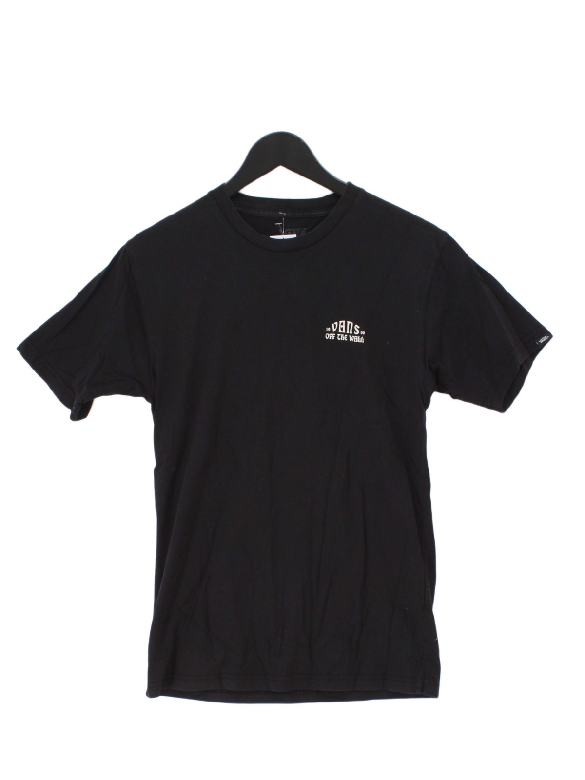 ALTRA Vans T Shirt Uomo S Nera Grafica 100% Altro Basic