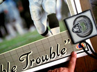 Vintage Bo Jackson Double Trouble Raiders Royals Poster 1989 22x34 *NEW NOS* — photo 3