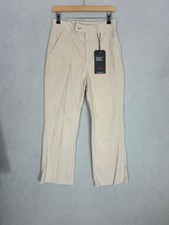 Levi's, Women's Cream Corduory Flared Trousers, Size 28/27 - Brand New