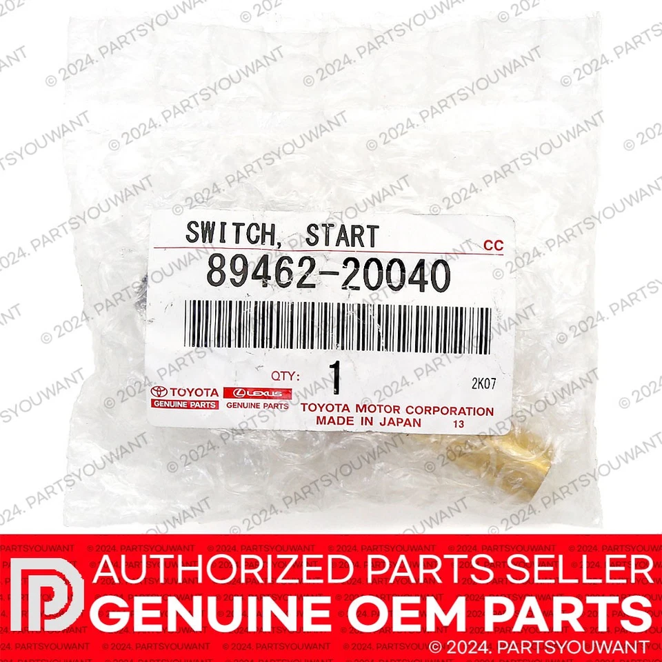 Interruptor de tiempo inyector de arranque en frío original Toyota 89462-20040 / 8946220040 NUEVO Foto 2 de 4