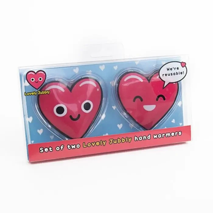 Reusable Love Heart Hand Warmers from Lovley Jubbly