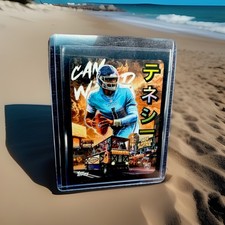 2025 Topps Chrome Football Cam Ward Rookie RC Kaiju SSP Case Hit #KAI-8