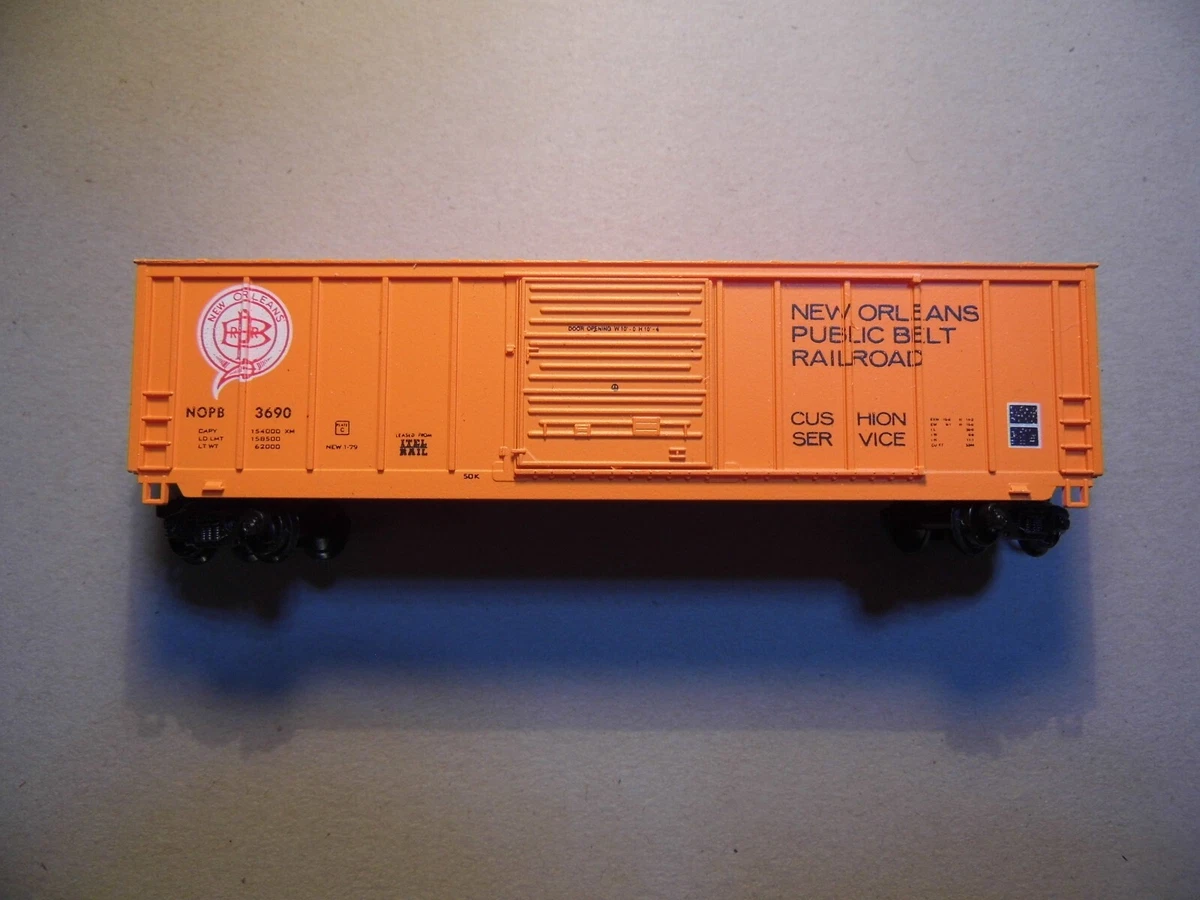 N Orange C-8 Like New Model Railroad Freight Cars for sale | eBay