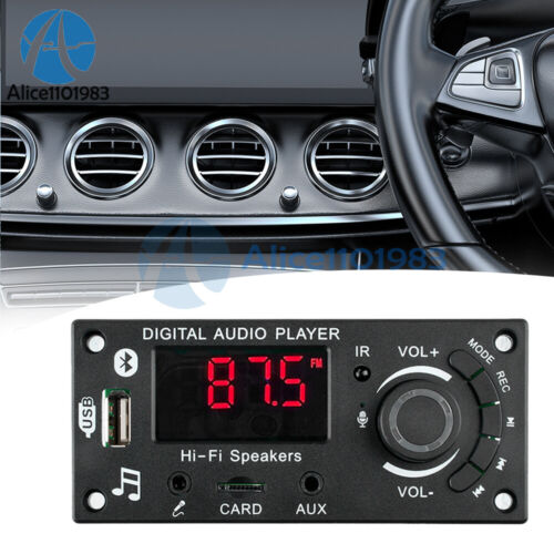 DC5-25V MP3 Decoder Platine 2*50W Bluetooth Auto Audio Player USB TF Slot FM Radio - Bild 5 von 22