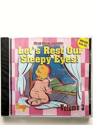 Let's Rest Our Sleepy Eyes, Kids, Vol.3 by Various Artists, CD, 2018, New,Sealed