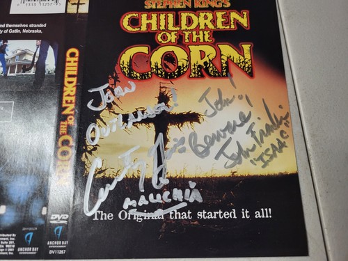 Courtney Gains John Franklin Signed Autographed Children Of The Corn Isaac VG - Picture 2 of 4