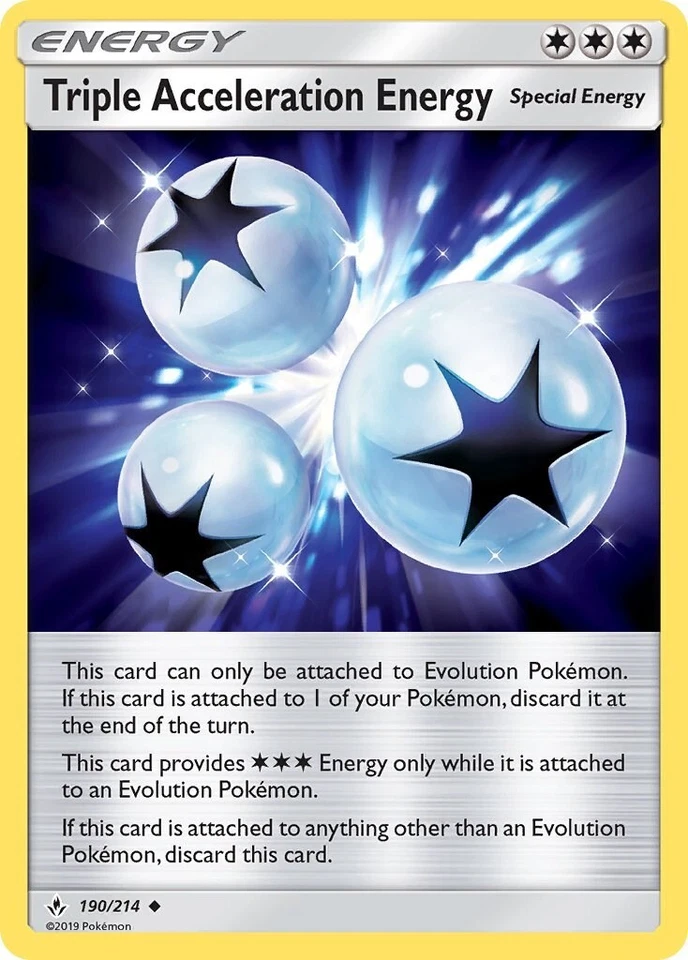 Triple Acceleration Energy 190/214 Sm-Unbroken Bonds