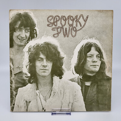 Spooky Tooth Spooky Two Gray Cover RARE Misprint Vinyl LP Island UK '69
