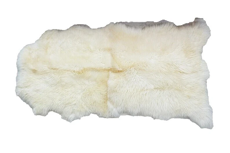Fur White Leather, Fur & Sheepskin Rugs