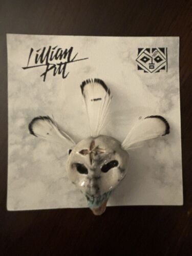 RARE/VINTAGE Lillian Pitt Spirit Mask Pin “Stick Indian” EARLIEST 1980’s WORK
