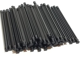 50 K'NEX Black Rods 5-1/8" (Red Size) Rare Replacement Parts Pieces KNEX