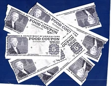 Food Stamp Coupon ONE $5.00 USDA SCRIP TOKEN AGRCULTURE