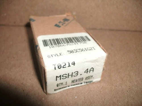 EATON CUTLER HAMMER MSH3.4A 503C561G21 THERMAL OVERLOAD HEATER