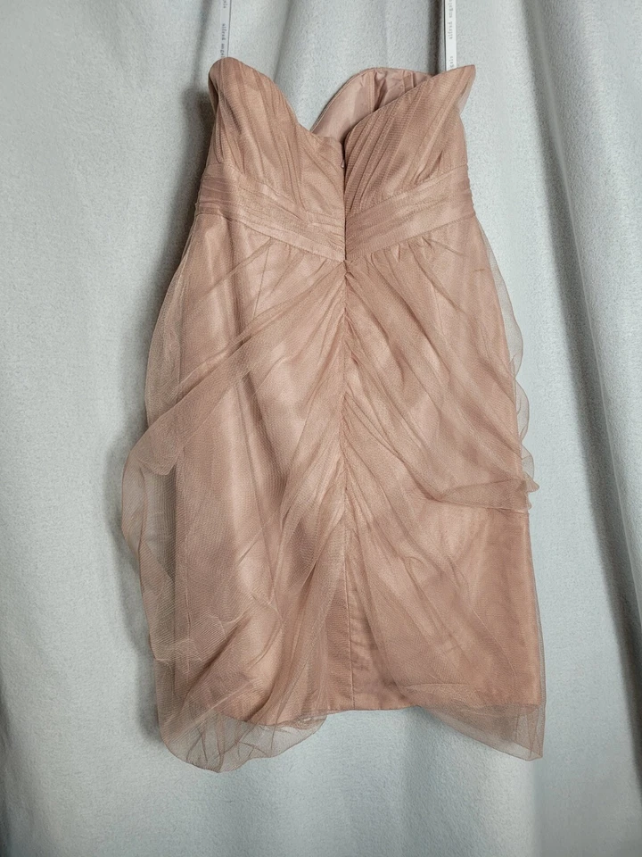 Mini Vestido Alfred Angelo Moderno De Colección Coll. Antiguo Hollywood Romántico Hoco WhimsiFairy Foto 3 de 4