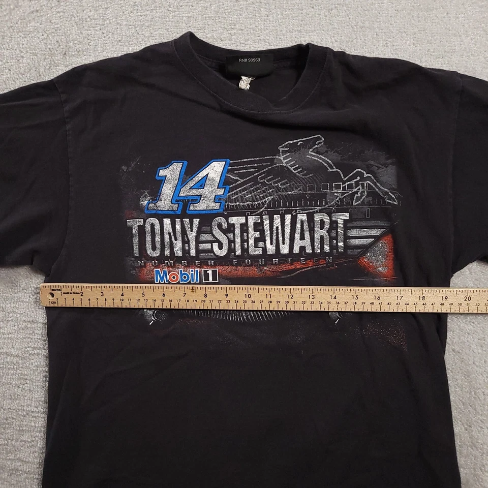 Camiseta Chase Authentics Tony Stewart NASCAR para mujer grande. Foto 3 de 4