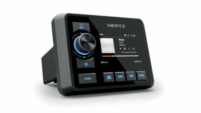 Hertz HMR 20 3'' 2-zone USB Bluetooth Ready Digital Media Gauge Mount Receiver